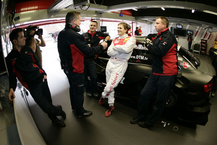 Markus auch 2010 mit Audi in der DTM